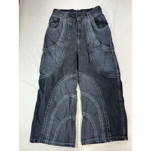 Slug Jeans Company Wide Leg Skater Jeans Women's Small - Very Rare